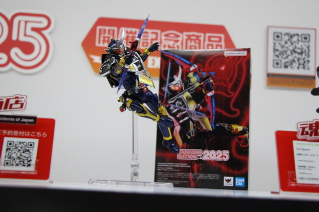 「TAMASHII NATION 2025」実物フィギュア