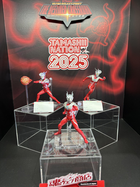 「TAMASHII NATION 2025」実物フィギュア