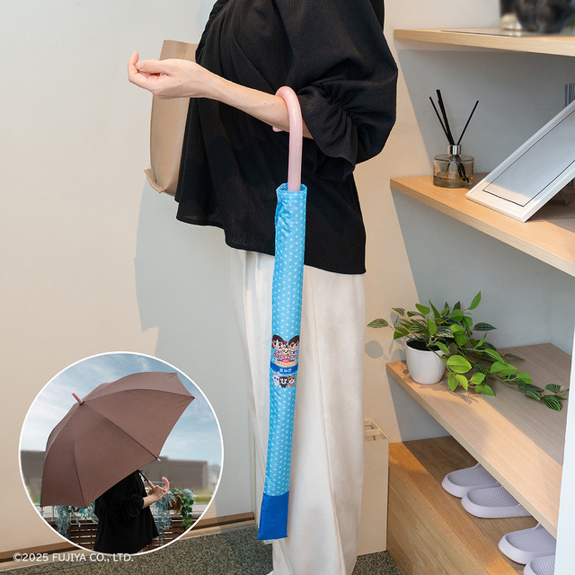 「タイトーくじ ペコのお菓子なびっくりばこ」WH賞　パラソルチョコパラソル（WH賞限定カラー）（C）2025 FUJIYA CO., LTD.（C）TAITO CORPORATION