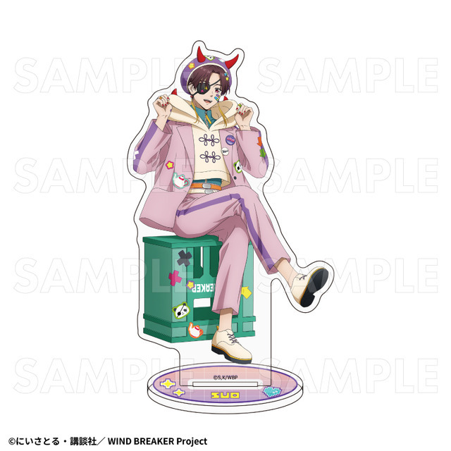TVアニメ『WIND BREAKER』「でびデコパーカー」アクリルスタンド【蘇枋 隼飛】（C）にいさとる・講談社／WIND BREAKER Project