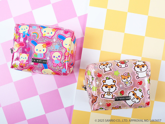 SKINNYDIP LONDON × サンリオキャラクターズ 第3弾登場「ポーチ」（C）2025 SANRIO CO., LTD. APPROVAL NO. L663657