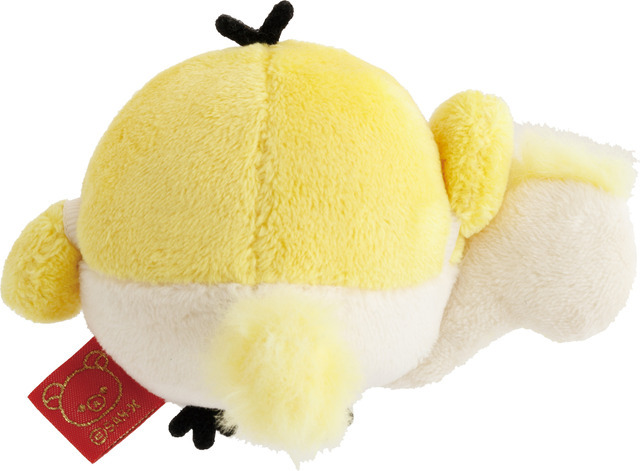 「てのりぬいぐるみ　キイロイトリ うま」（C）2025 SAN-X CO., LTD. ALL RIGHTS RESERVED.