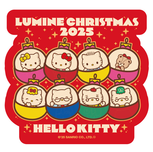 ルミネ × ハローキティ　クリスマスイベントをルミネ各館で開催！