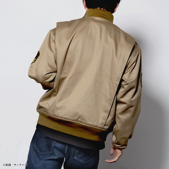 STRICT-G.ARMS『機動戦士ガンダム』TANKERS JACKET ZEON FORCES着用イメージ