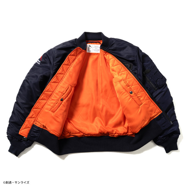 STRICT-G.ARMS『機動戦士ガンダム 逆襲のシャア』MA-1ジャケット