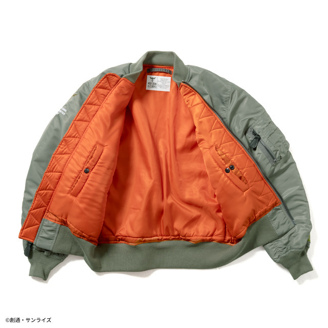 STRICT-G.ARMS『機動戦士ガンダム 逆襲のシャア』MA-1ジャケット