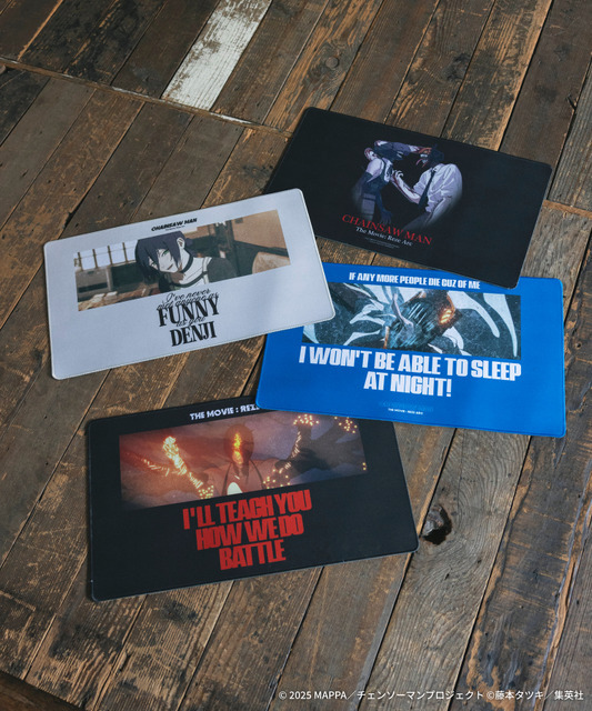 劇場版『チェンソーマン レゼ篇』FREAK'S STOREイラスト ラグマット 　イメージ（C）2025 MAPPA／チェンソーマンプロジェクト（C）藤本タツキ／集英社