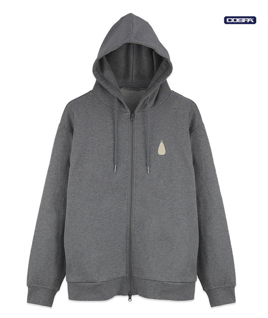 TVアニメ『銀魂』トッシーの「働いたら負けだと思っている。」ジップパーカー　MIX GRAY（C）空知英秋／集英社・テレビ東京・電通・BNP・アニプレックス