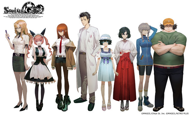 『STEINS;GATE RE:BOOT』キャラクターデザイン