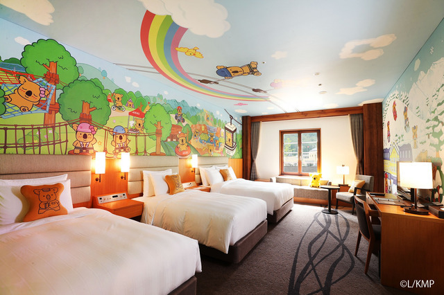 ロッテアライリゾートのコアラのマーチルーム