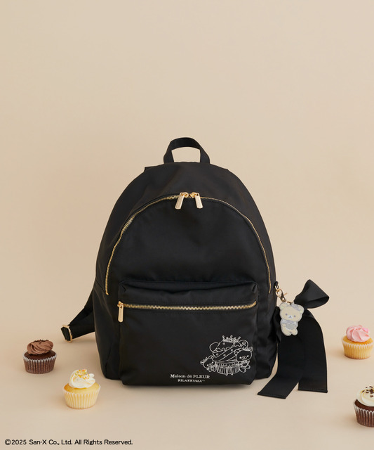 リラックマ　リボンラウンドリュック