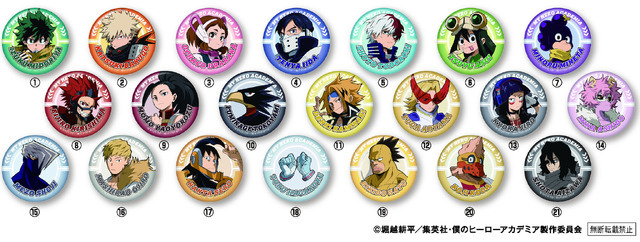 【缶バッジ】 ＜全21種＞