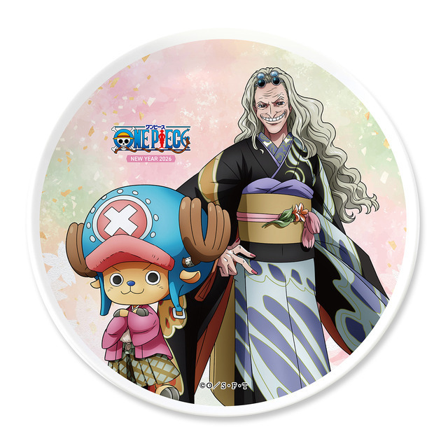 ワンピースおせち2026　イラスト入り陶器皿
