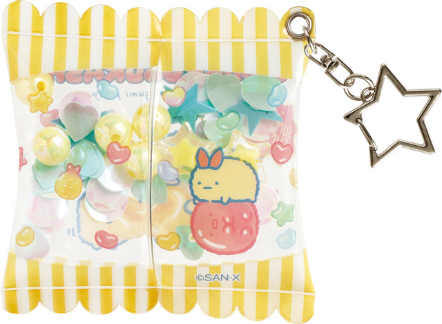 すみっコぐらし「グミグミパーティー」シャカシャカチャームコレクション　とんかつ（C）2025 SAN-X CO., LTD. ALL RIGHTS RESERVED.