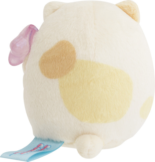 すみっコぐらし「グミグミパーティー」てのりぬいぐるみ　ねこ（C）2025 SAN-X CO., LTD. ALL RIGHTS RESERVED.