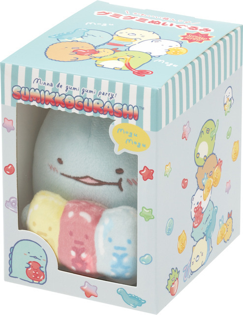 すみっコぐらし「グミグミパーティー」グミグミぬいぐるみ　とかげ（C）2025 SAN-X CO., LTD. ALL RIGHTS RESERVED.