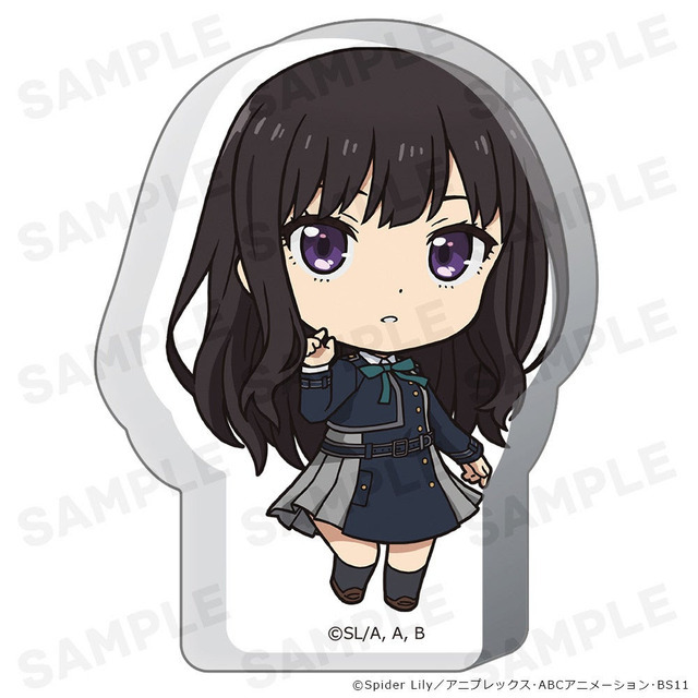 TVアニメ『リコリス・リコイル』厚みアクリルスタンド 井ノ上たきな（C）Spider Lily／アニプレックス・ABCアニメーション・BS11