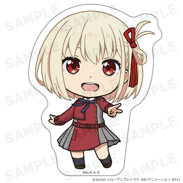 TVアニメ『リコリス・リコイル』ダイカットステッカー 錦木千束（C）Spider Lily／アニプレックス・ABCアニメーション・BS11