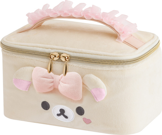 サンエックス「Makeup Rilakkuma バニティポーチ」（C）2025 SAN-X CO., LTD. ALL RIGHTS RESERVED.