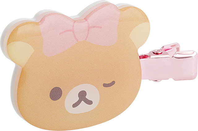 サンエックス「Makeup Rilakkuma ヘアクリップコレクション」リラックマ（C）2025 SAN-X CO., LTD. ALL RIGHTS RESERVED.