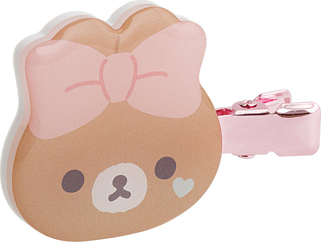 サンエックス「Makeup Rilakkuma ヘアクリップコレクション」チャイロイコグマ（C）2025 SAN-X CO., LTD. ALL RIGHTS RESERVED.