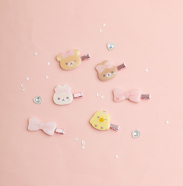 サンエックス「Makeup Rilakkuma ヘアクリップコレクション」（C）2025 SAN-X CO., LTD. ALL RIGHTS RESERVED.
