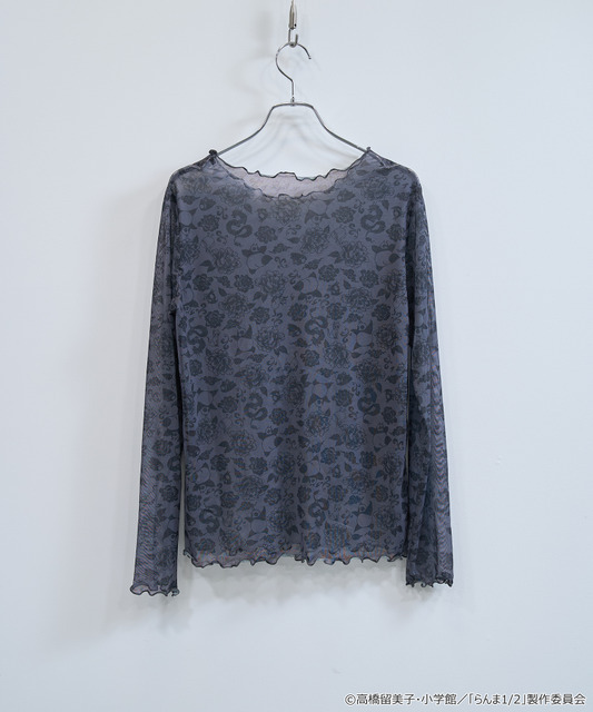 TVアニメ『らんま1/2』× earth music＆ecology Japan Label「シアートップス」ブラック（C）高橋留美子・小学館/「らんま1/2」製作委員会