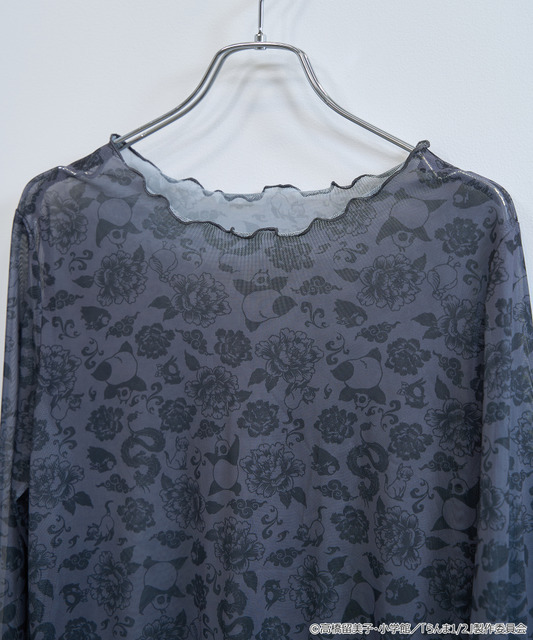 TVアニメ『らんま1/2』× earth music＆ecology Japan Label「シアートップス」ブラック（C）高橋留美子・小学館/「らんま1/2」製作委員会