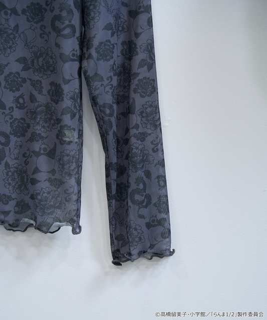 TVアニメ『らんま1/2』× earth music＆ecology Japan Label「シアートップス」ブラック（C）高橋留美子・小学館/「らんま1/2」製作委員会