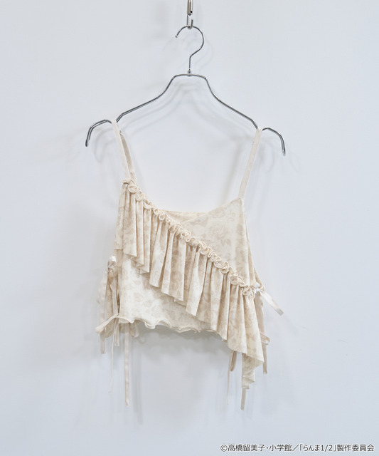 TVアニメ『らんま1/2』× earth music＆ecology Japan Label「シアービスチェ」アイボリー（C）高橋留美子・小学館/「らんま1/2」製作委員会