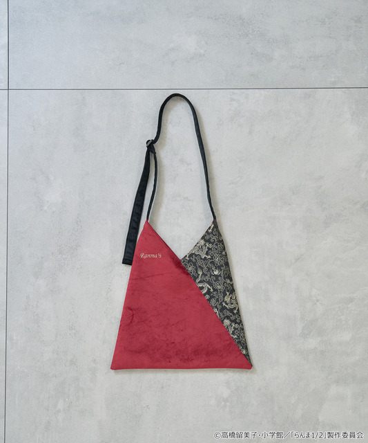 TVアニメ『らんま1/2』× earth music＆ecology Japan Label「チャイナトートバッグ」ボルドー（C）高橋留美子・小学館/「らんま1/2」製作委員会