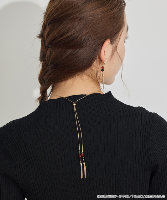 TVアニメ『らんま1/2』× earth music＆ecology Japan Label「ネックレス」使用イメージ（C）高橋留美子・小学館/「らんま1/2」製作委員会