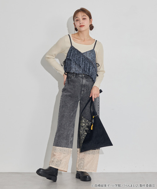 TVアニメ『らんま1/2』× earth music＆ecology Japan Label「バッグチャーム」使用イメージ（C）高橋留美子・小学館/「らんま1/2」製作委員会