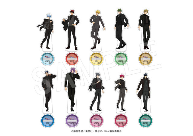 TVアニメ『黒子のバスケ』アクリルフィギュアスタンド　JF2026黒スーツver.（C）藤巻忠俊／集英社・黒子のバスケ製作委員会