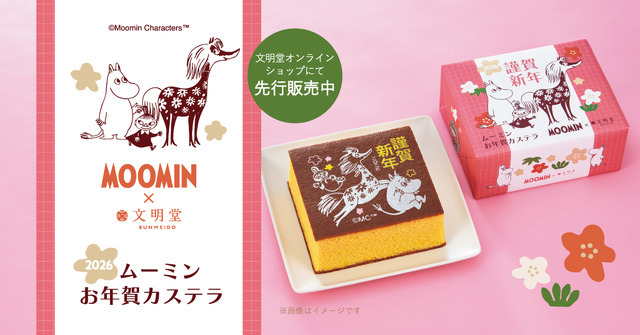 「ムーミン お年賀カステラ」