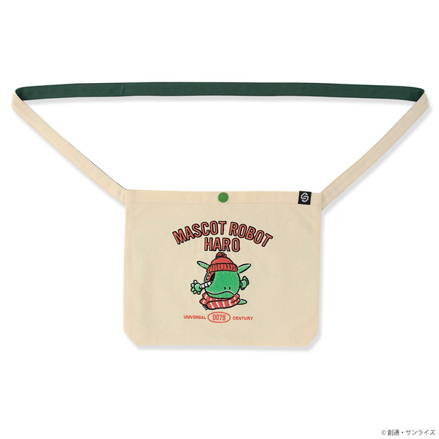 STRICT-G『機動戦士ガンダム』 ハロ サガラ刺繡サコッシュ