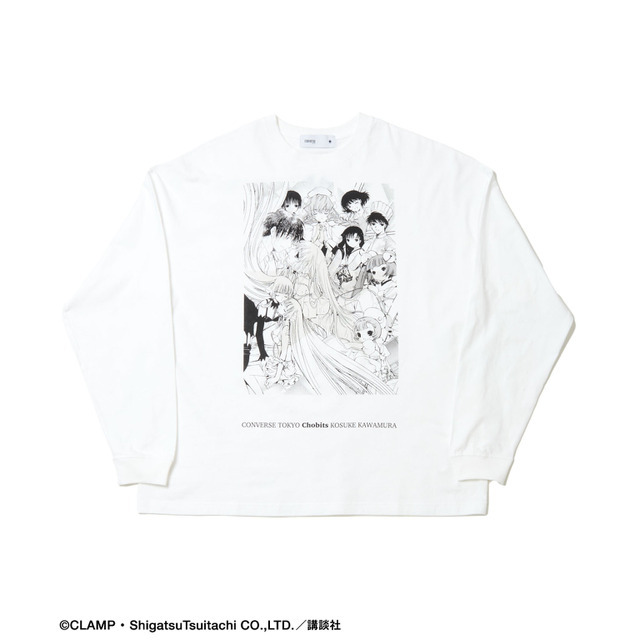 【CLAMP】『xxxHOLiC』『ちょびっツ』GRAPHIC LONGSLEEVE TEE
