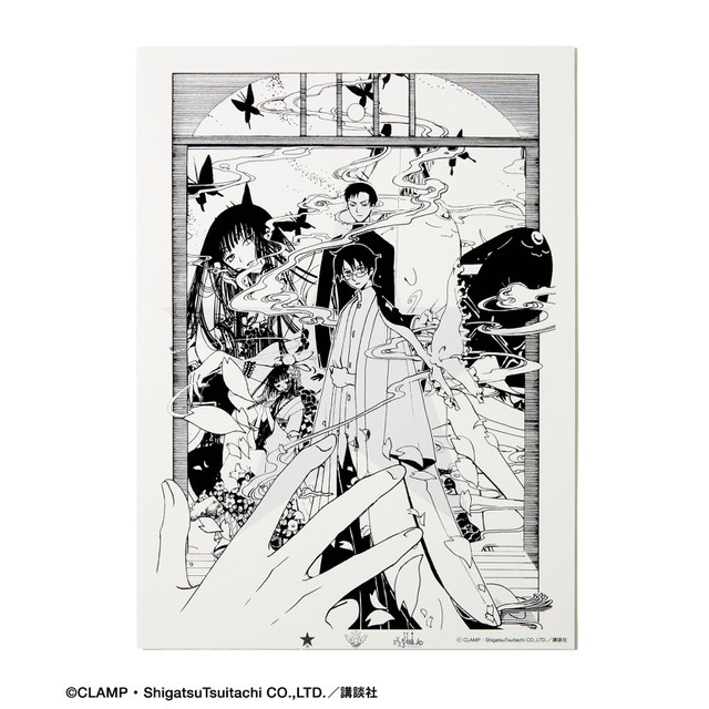 【CLAMP】『xxxHOLiC』『ちょびっツ』〈KOSUKE KAWAMURA〉SILK SCREEN ART