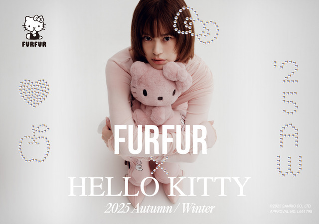 FURFUR×HELLO KITTY 2025 Autumn/Winter