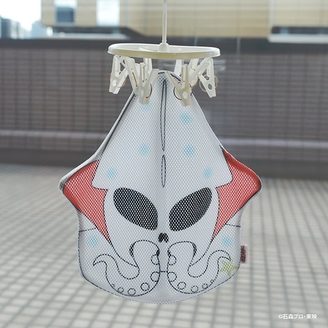 イカデビル　洗濯ネット使用イメージ