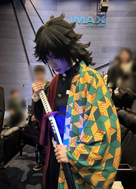 映画館内でのコスプレ（写真：合同会社Rouse 李啓源）
