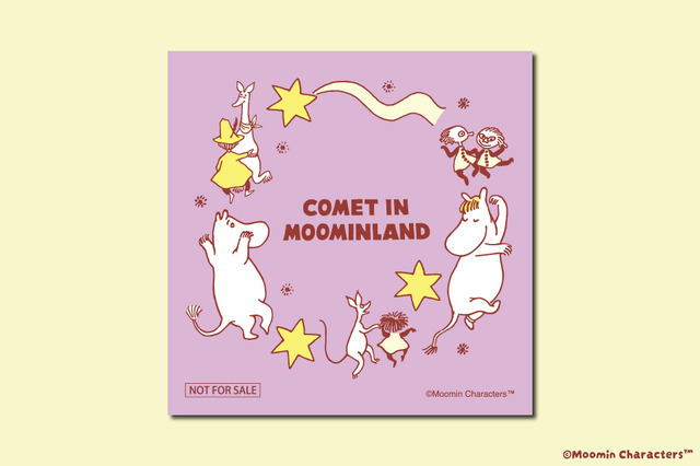 「コメット イン ムーミンランド」限定デザインステッカー※画像はイメージです。
