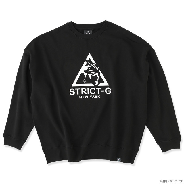 STRICT-G NEW YARK『機動戦士ガンダム』スウェットシャツ トライアングルロゴ