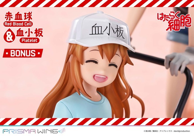 PRISMA WING「はたらく細胞 赤血球＆血小板」 PVCフィギュア