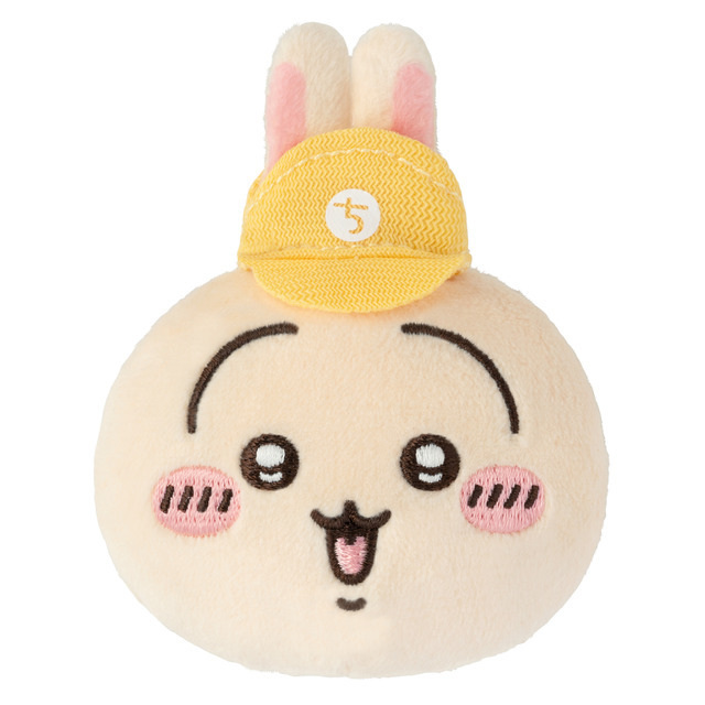 「おかおバッジ（全3種）」うさぎ