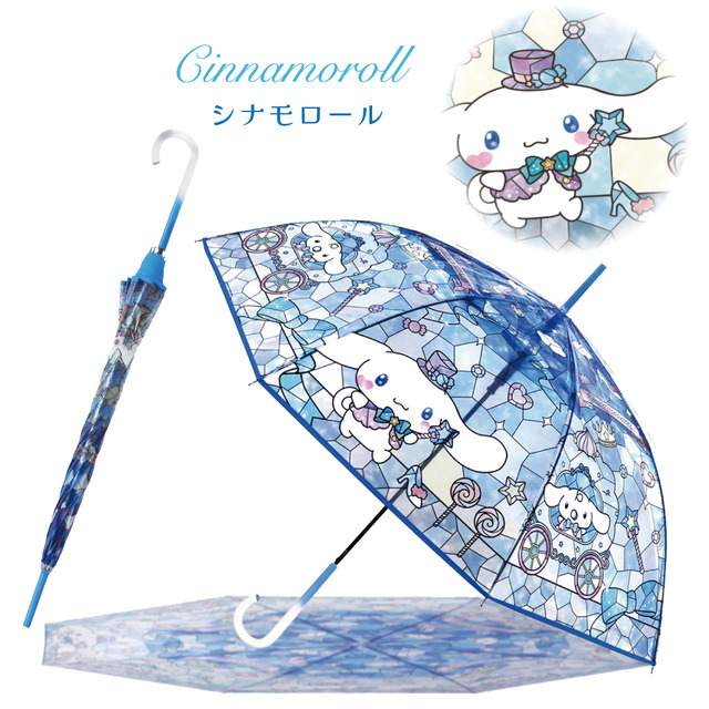 「サンリオキャラクターズ　ステンドグラスアンブレラ」シナモロール