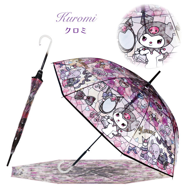 「サンリオキャラクターズ　ステンドグラスアンブレラ」クロミ