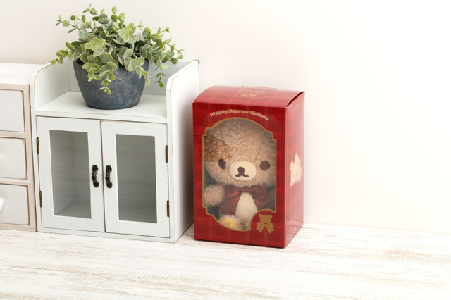 『リラックマ』ラッピングぬいぐるみリラックマ　使用イメージ