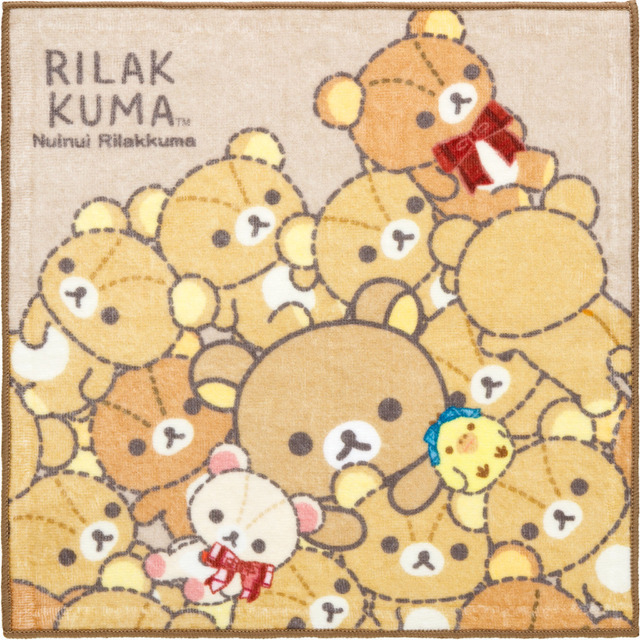 『リラックマ』ミニタオル