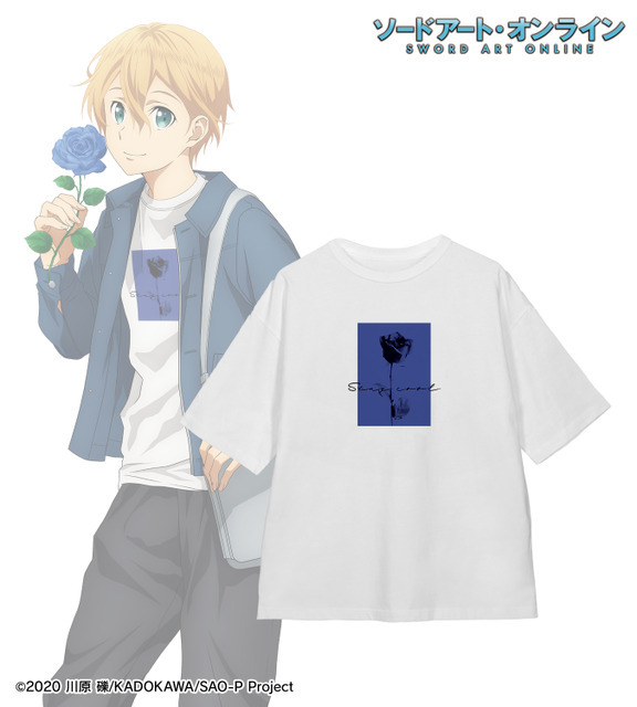 アニメ『ソードアート・オンライン』arti-mate 着用BIGシルエットTシャツ ユージオ 描き下ろし カジュアル私服ver. 第3弾